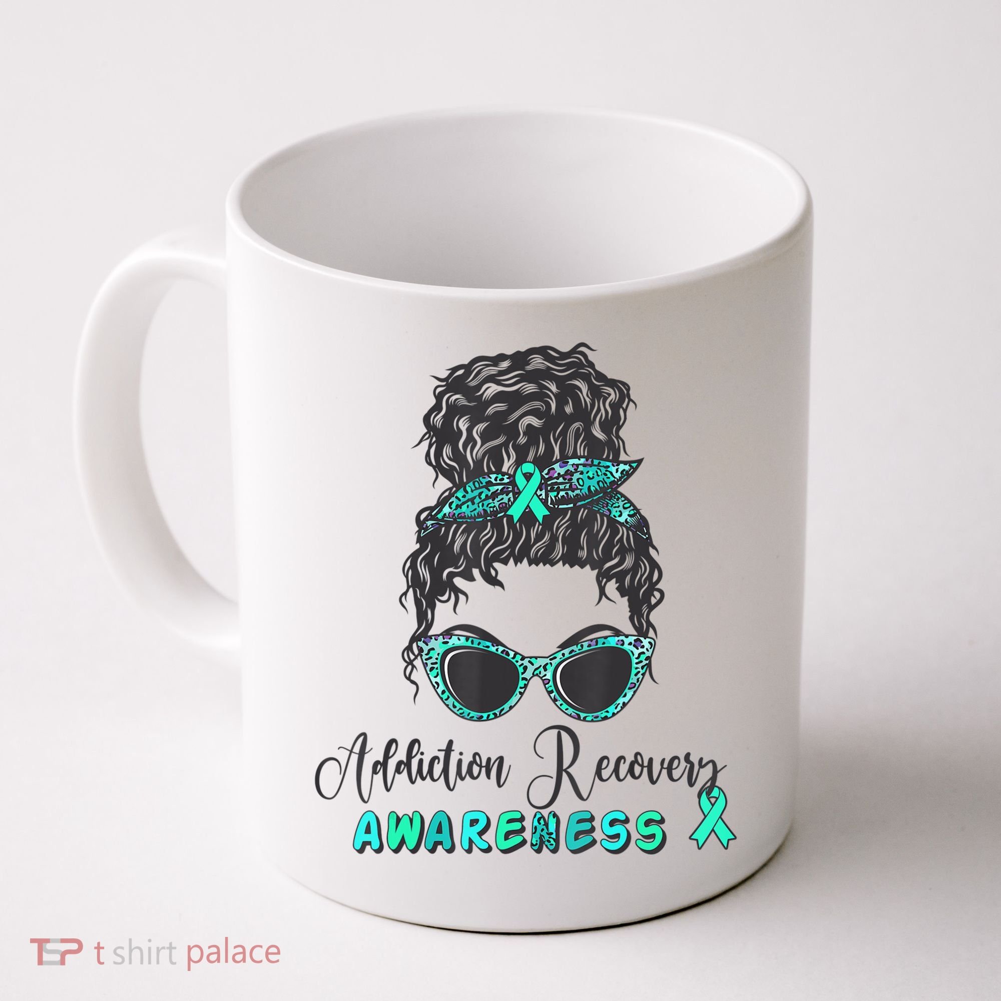 Addiction Recovery Awareness Month Sobriety Support Coffee Mug