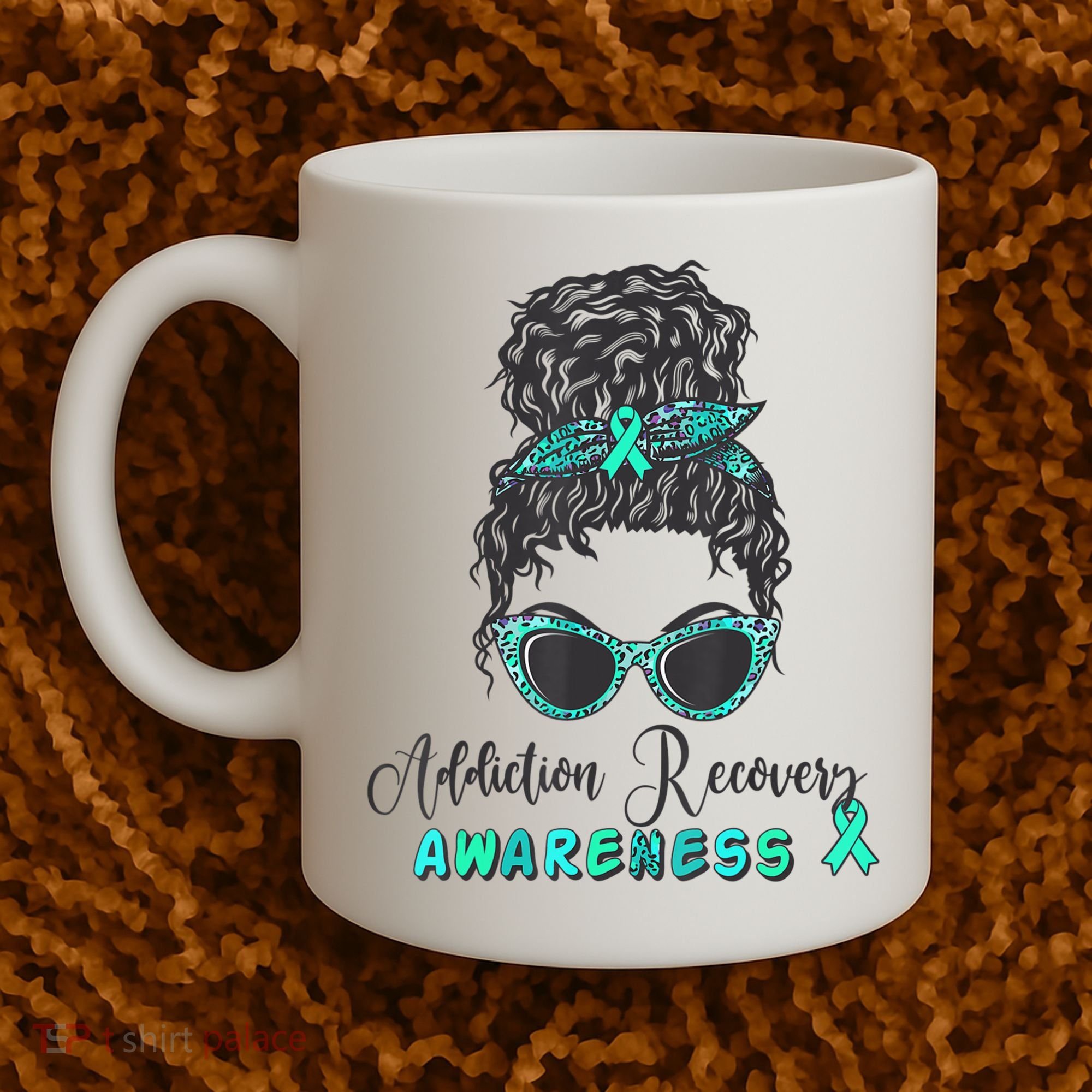 Addiction Recovery Awareness Month Sobriety Support Coffee Mug