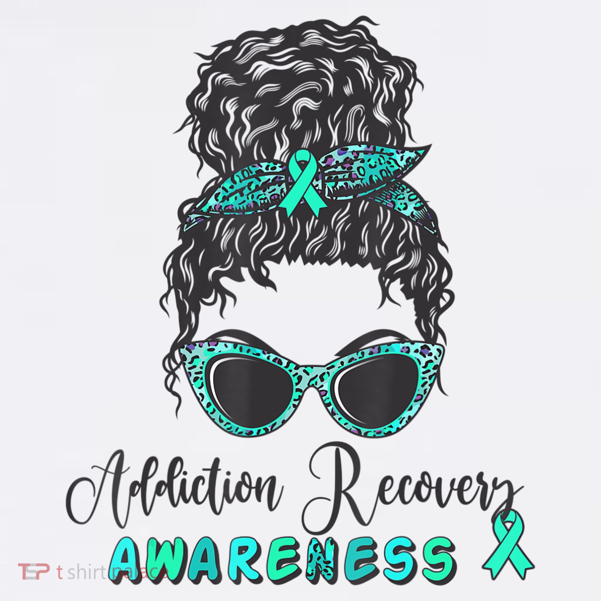 Addiction Recovery Awareness Month Sobriety Support Women's Tank Top