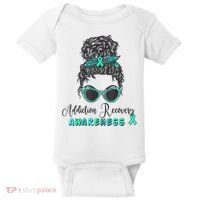 Addiction Recovery Awareness Month Sobriety Support Baby Bodysuit thumb 0