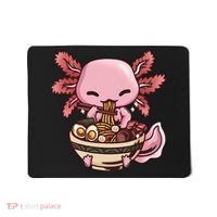 Axolotl Ramen Anime Kawaii Eating Teens Mousepad thumb 0