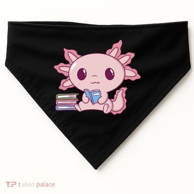 Axolotl Reading USA-Made Doggie Bandana
