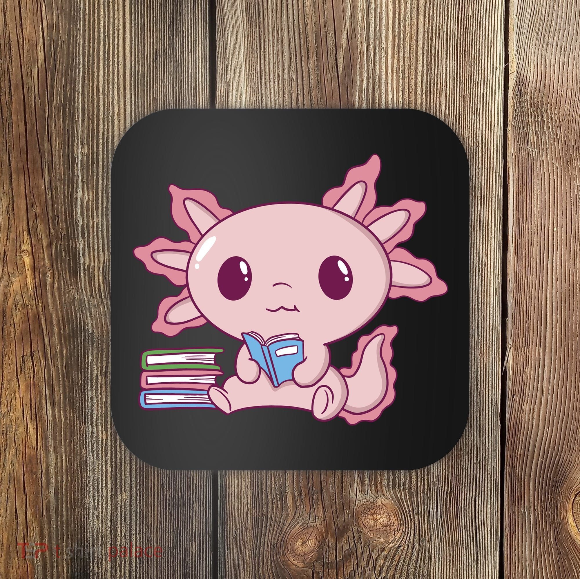 Axolotl Reading Coaster