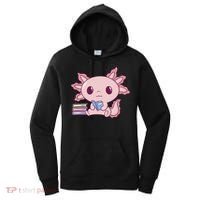 Axolotl Reading Women's Hoodie thumb 0