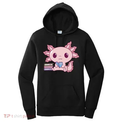 Axolotl Reading Women's Hoodie