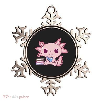 Axolotl Reading Ornament