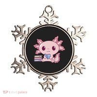 Axolotl Reading Ornament thumb 0