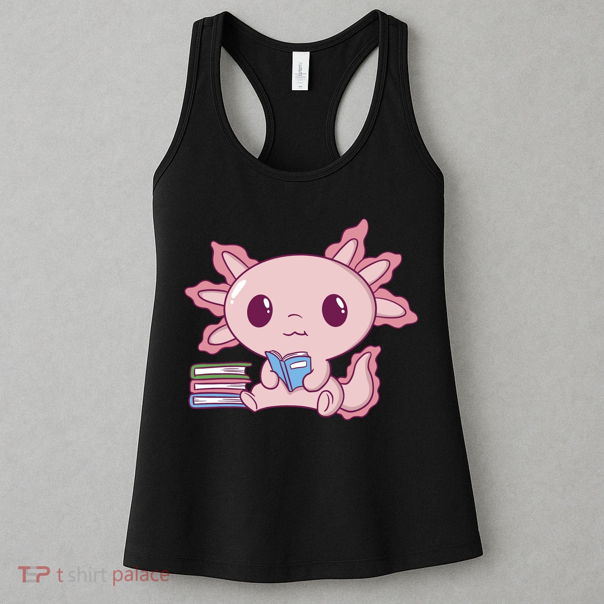 Axolotl Reading Women's Tank Top