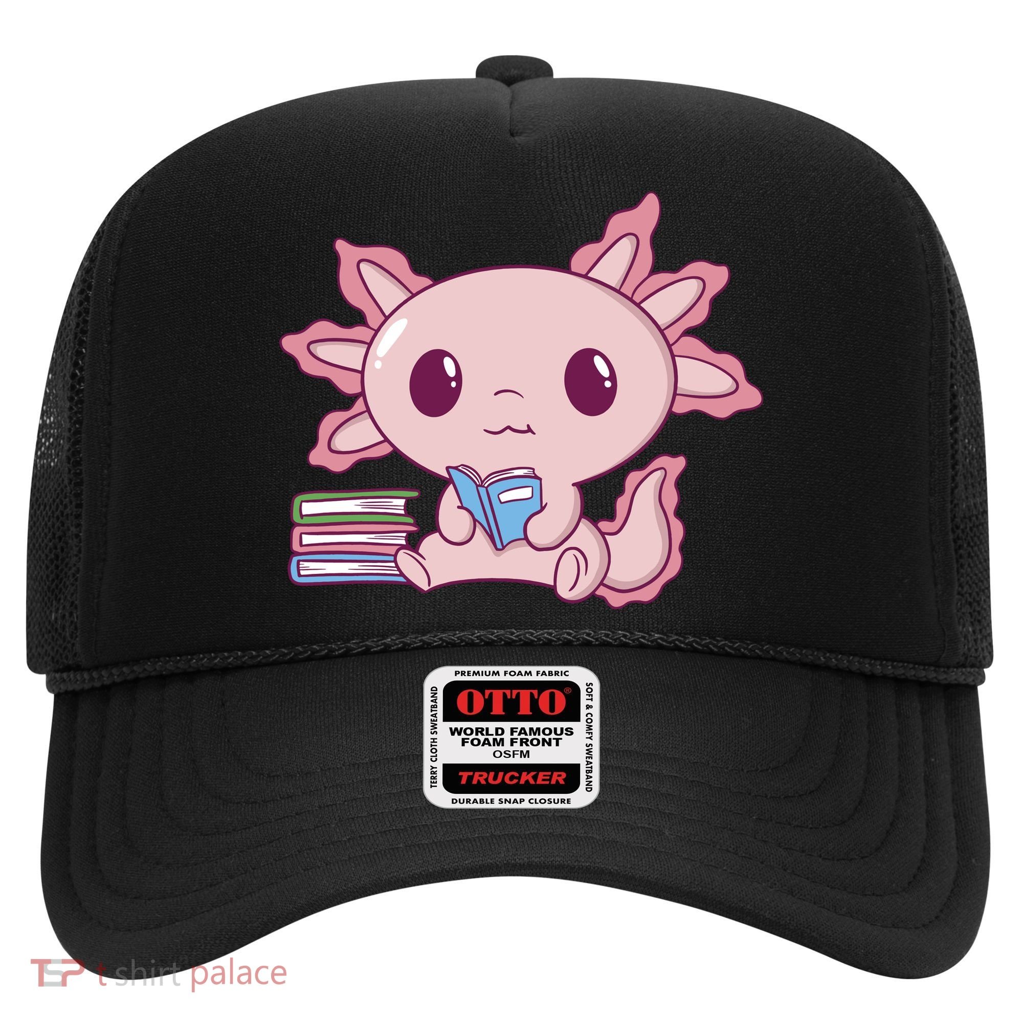 Axolotl Reading Hat