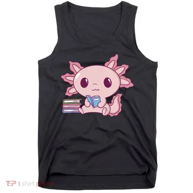 Axolotl Reading Tank Top