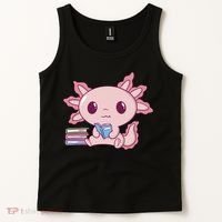 Axolotl Reading Tank Top thumb 2