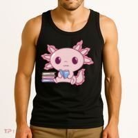 Axolotl Reading Tank Top thumb 3