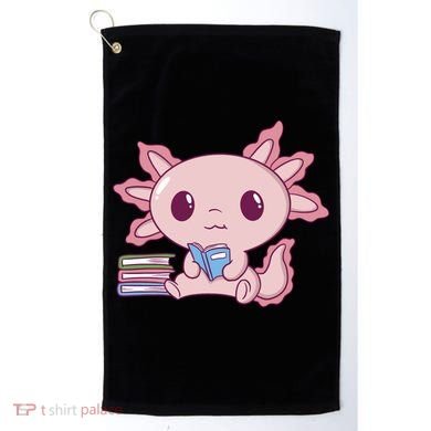 Axolotl Reading Golf Towel