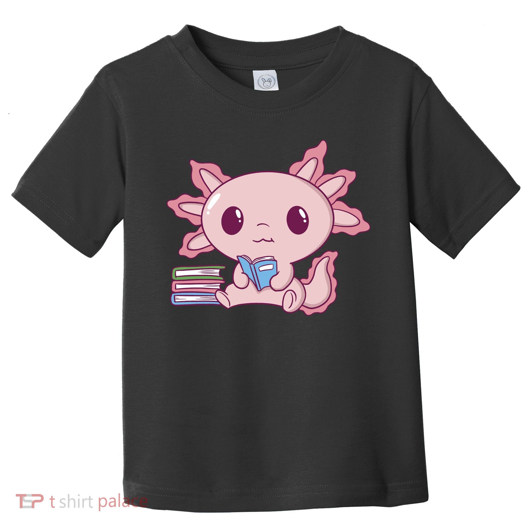 Axolotl Reading Toddler T-Shirt