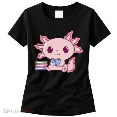 Axolotl Reading Women's T-Shirt