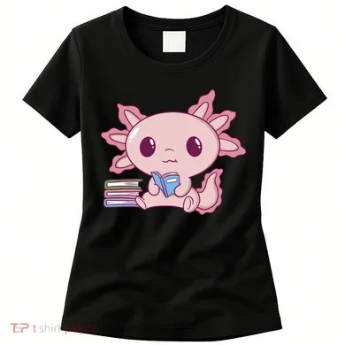 Axolotl Reading Women's T-Shirt