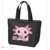 Axolotl Reading Tote Bag thumb 3