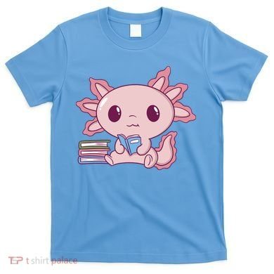 Axolotl Reading T-Shirt