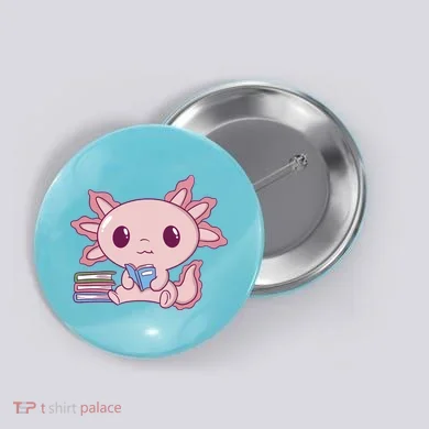 Axolotl Reading Button