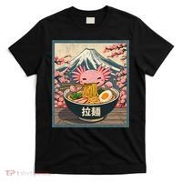 Axolotl Ramen Anime  T-Shirt thumb 0