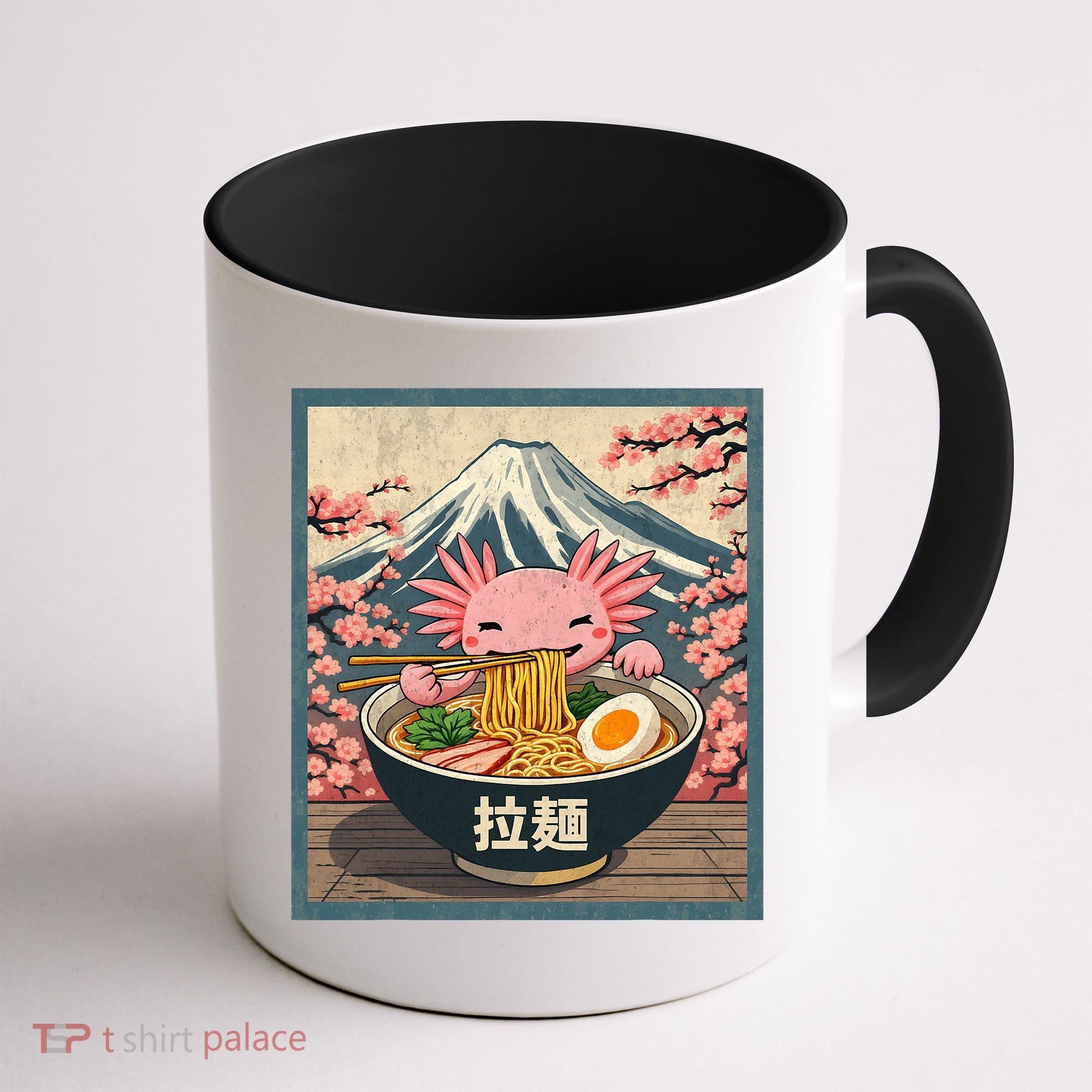 Axolotl Ramen Anime  Coffee Mug