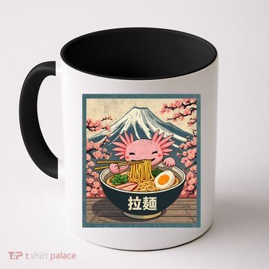 Axolotl Ramen Anime  Coffee Mug