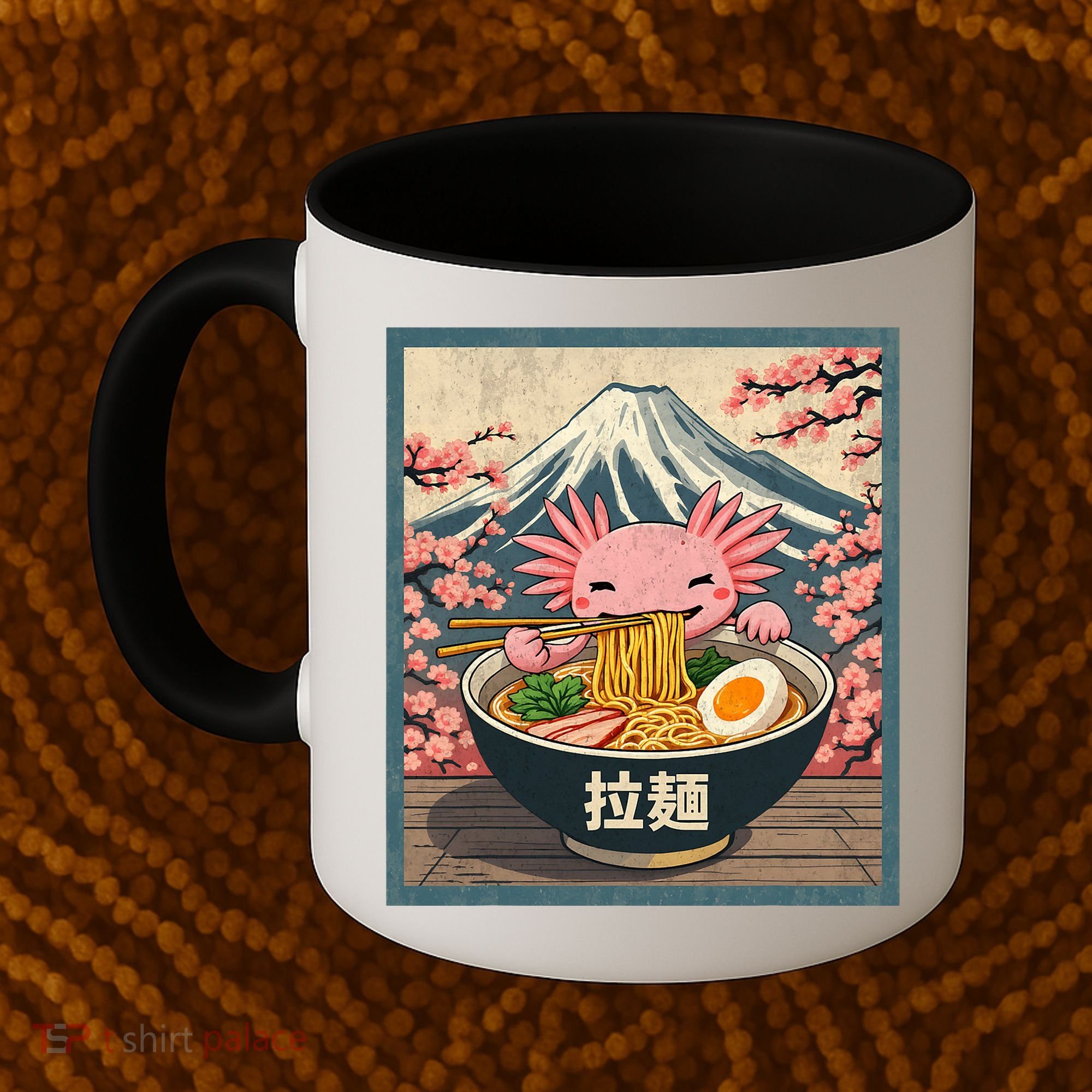 Axolotl Ramen Anime  Coffee Mug