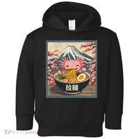 Axolotl Ramen Anime  Toddler Hoodie thumb 0