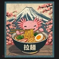 Axolotl Ramen Anime  Toddler Hoodie thumb 2