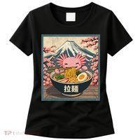 Axolotl Ramen Anime  Women's T-Shirt thumb 0