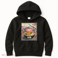 Axolotl Ramen Anime  Kids Hoodie thumb 0