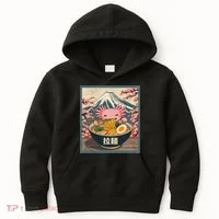 Axolotl Ramen Anime  Kids Hoodie thumb 0