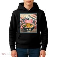 Axolotl Ramen Anime  Kids Hoodie thumb 4