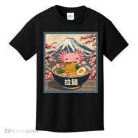 Axolotl Ramen Anime  Kids T-Shirt thumb 0