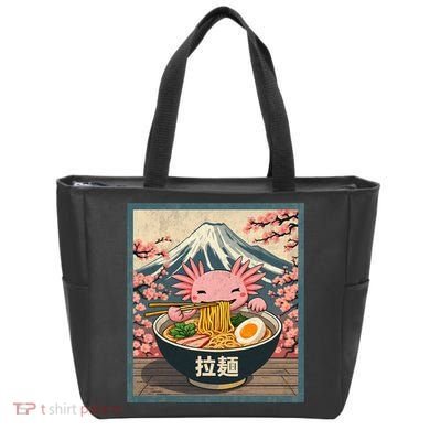 Axolotl Ramen Anime  Tote Bag