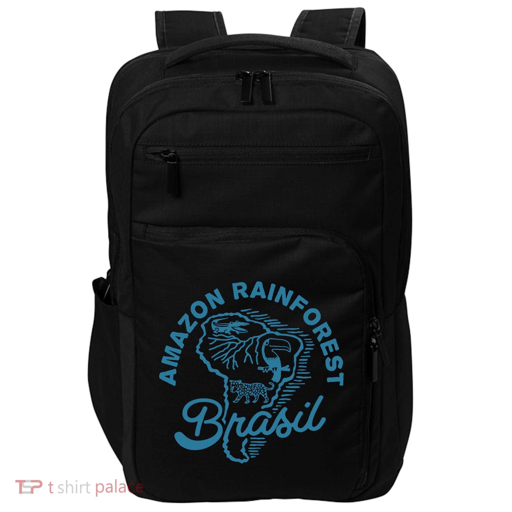 Amazon Rainforest Impact Tech Backpack