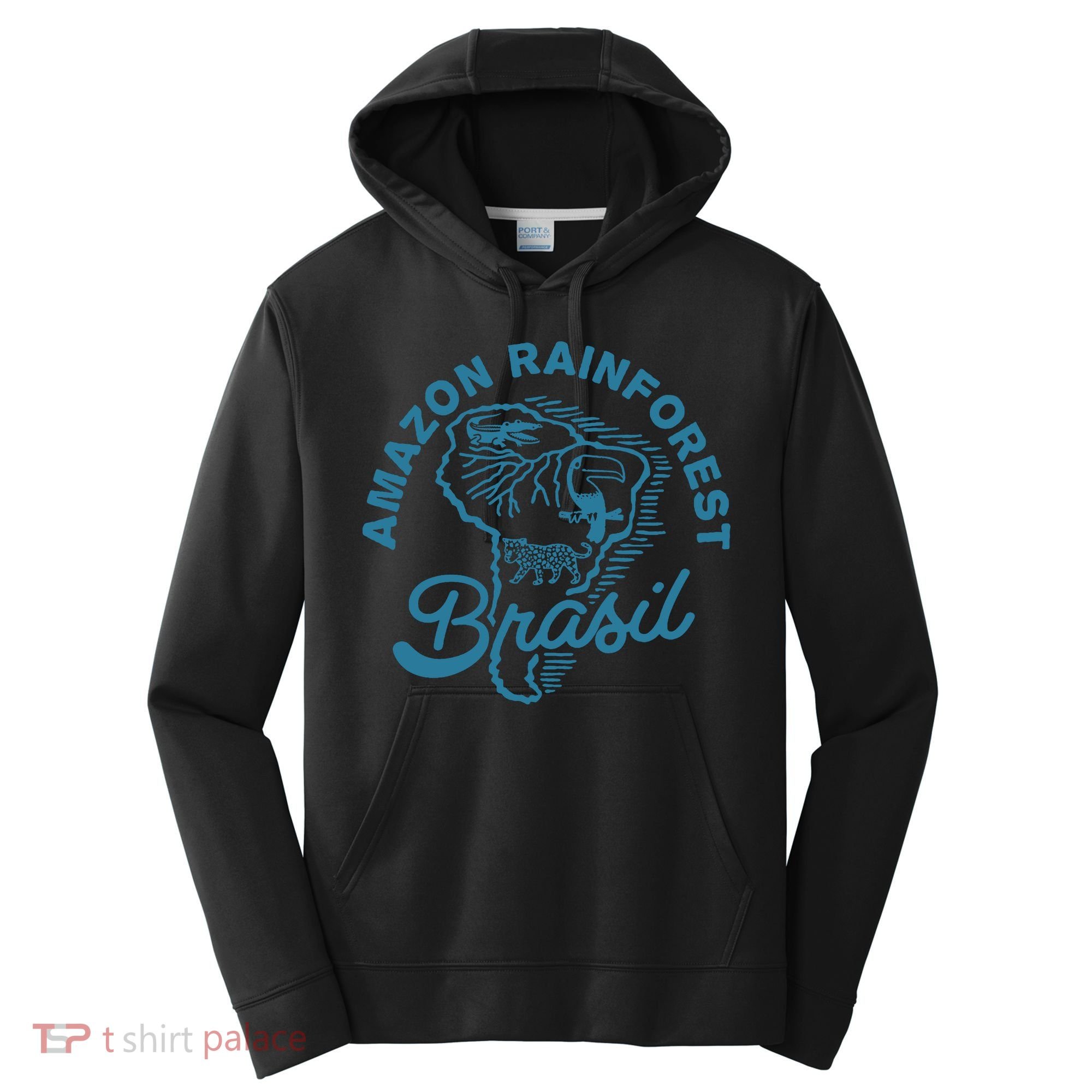Amazon Rainforest Performance Fleece Hoodie