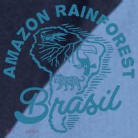 Amazon Rainforest Raglan Baseball Sleeve Shirt thumb 2