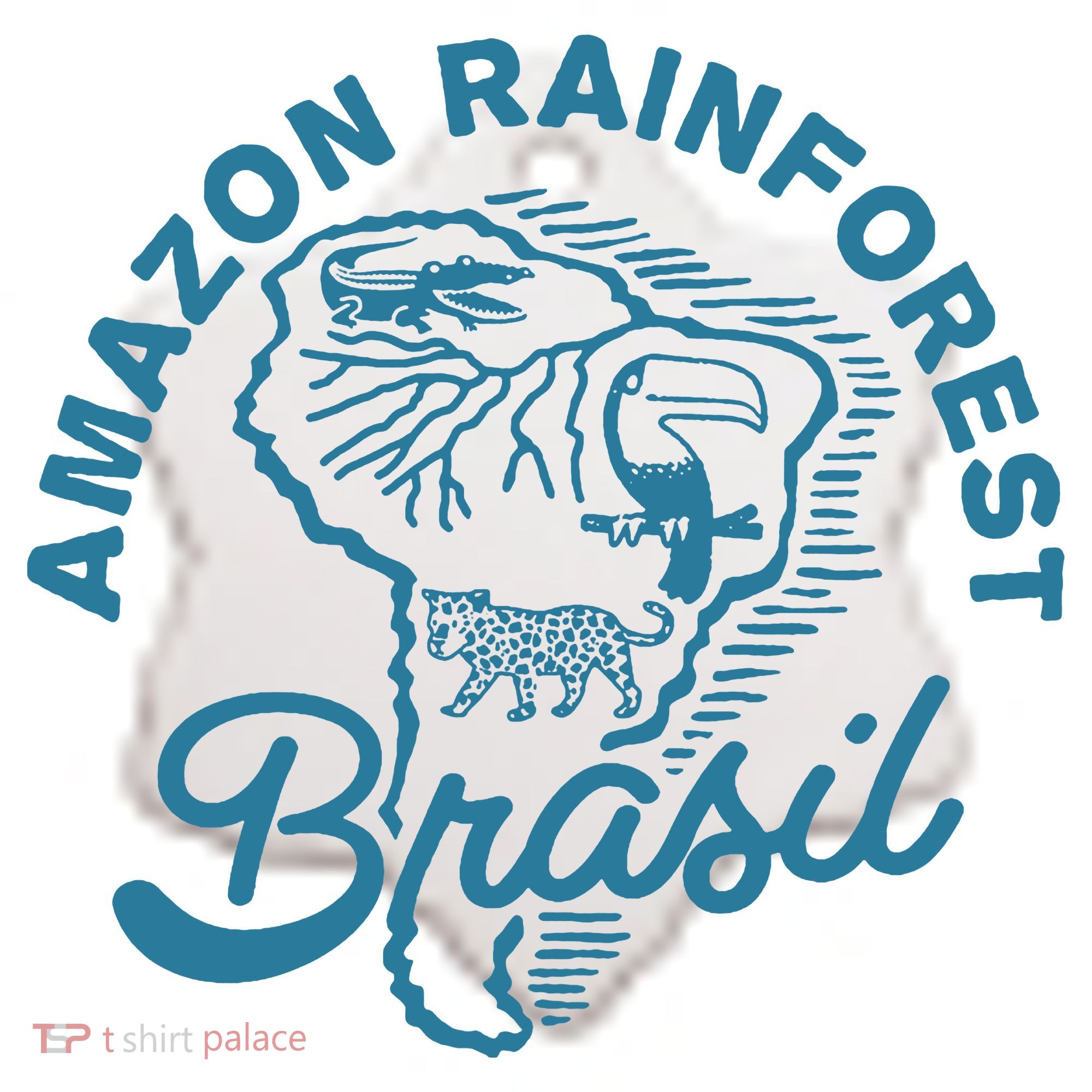 Amazon Rainforest Ceramic Ornament