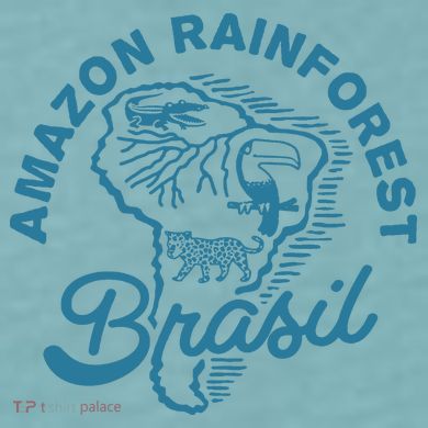 Amazon Rainforest Sueded Cloud Jersey T-Shirt