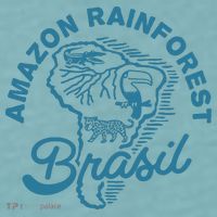 Amazon Rainforest Sueded Cloud Jersey T-Shirt thumb 2