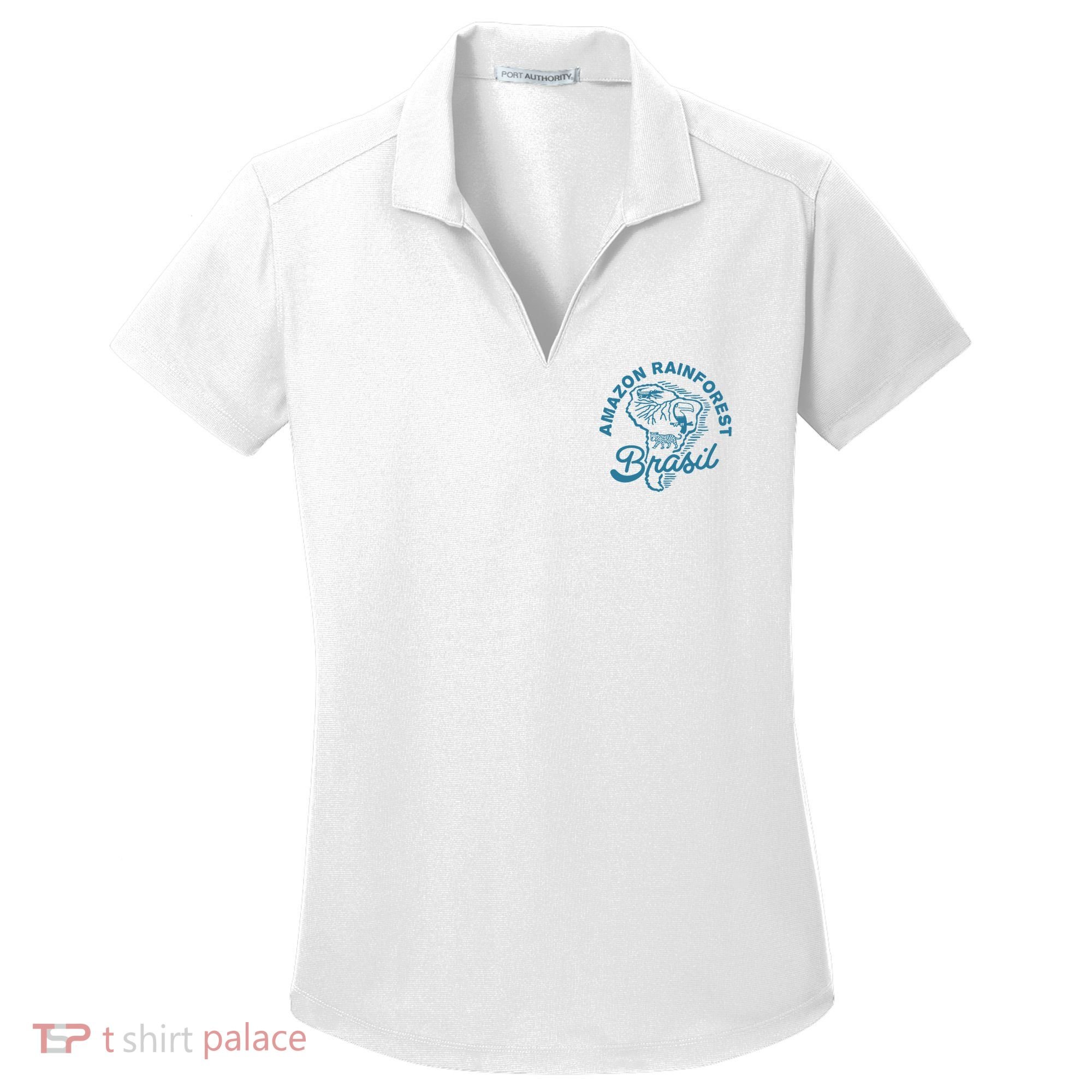 Amazon Rainforest Women's Dry Zone Grid Polo