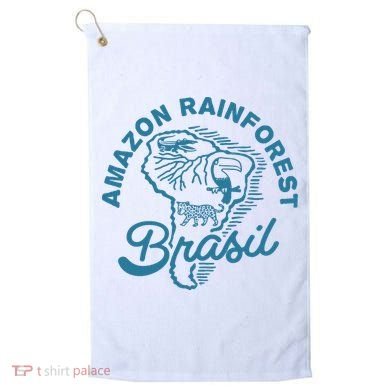 Amazon Rainforest Golf Towel