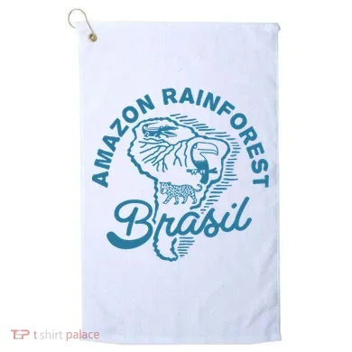 Amazon Rainforest Golf Towel
