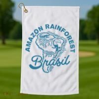 Amazon Rainforest Golf Towel thumb 1