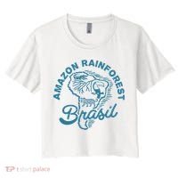 Amazon Rainforest Women's Crop Top Tee thumb 0