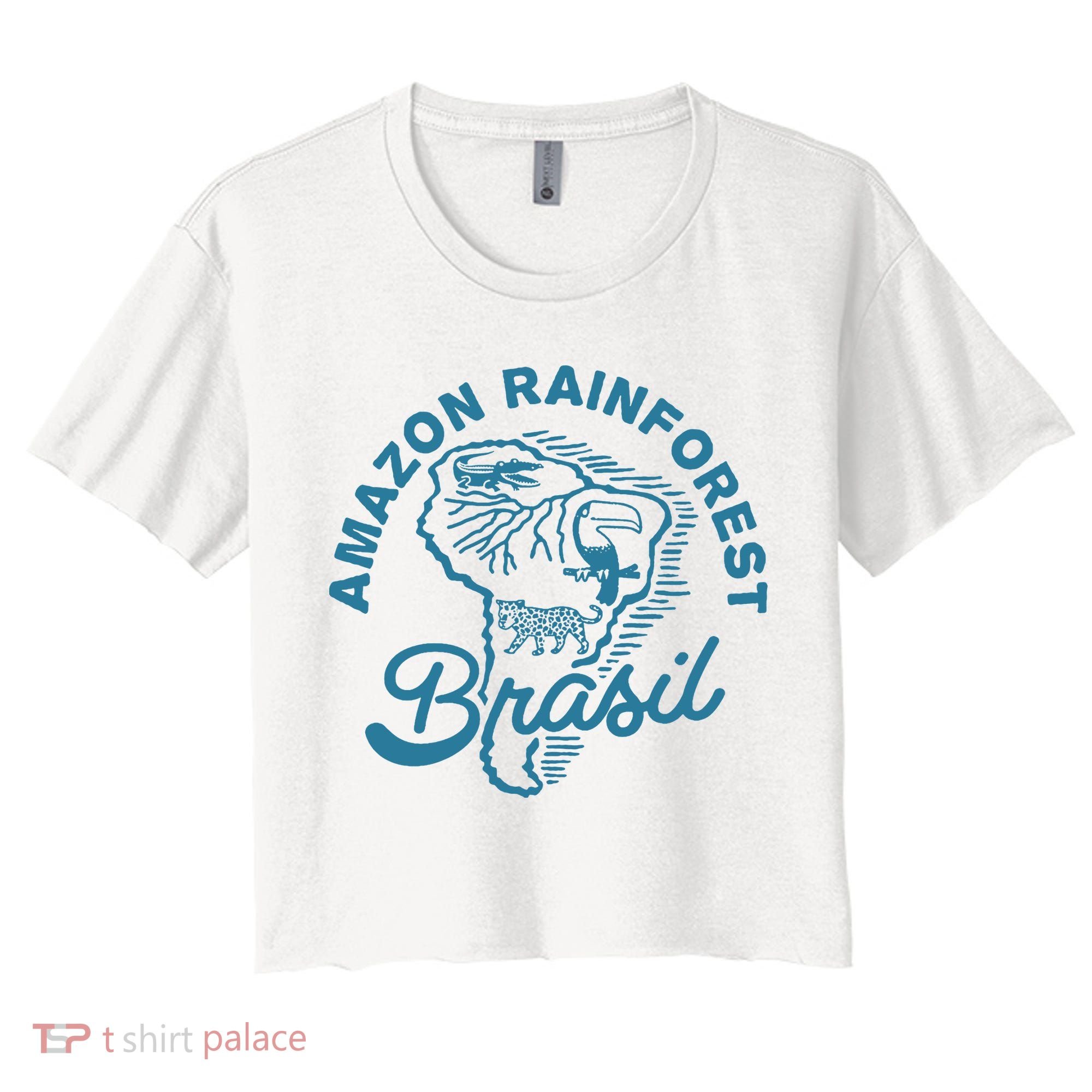 Amazon Rainforest Women's Crop Top Tee