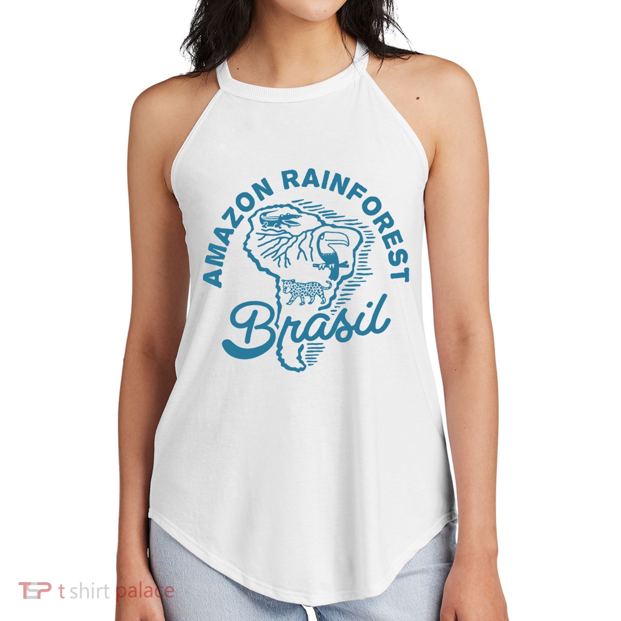 Amazon Rainforest Women's Perfect Tri Rocker Tank