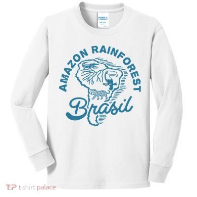 Amazon Rainforest Kids Long Sleeve Shirt