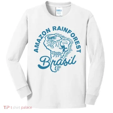 Amazon Rainforest Kids Long Sleeve Shirt